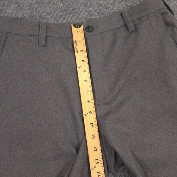 Bluffworks Gramercy Dress Pants Mens 35X30 Gray Performance Traveler Commuter - Picture 7 of 11